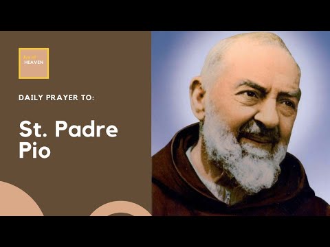 DAILY PRAYER TO ST PADRE PIO 2020