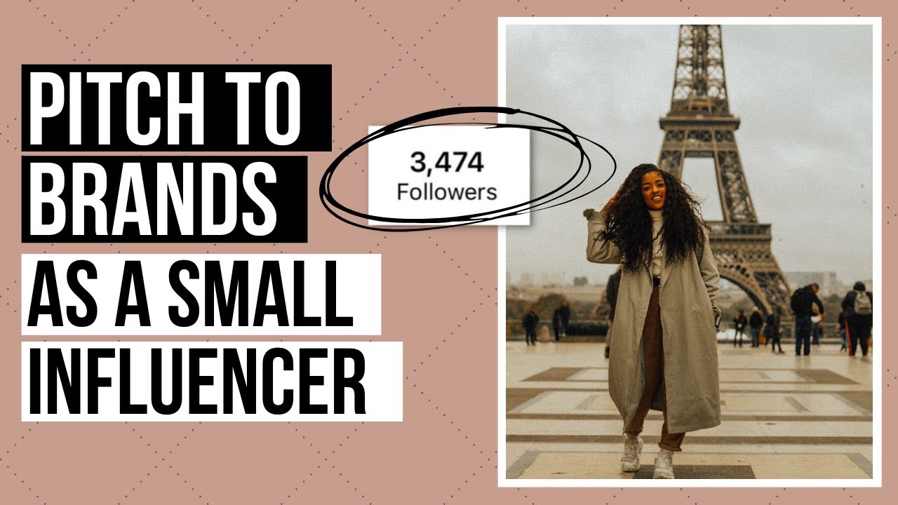 How to get brand deals with a SMALL following | How to pitch to brands | Small influencer tips