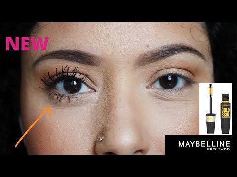 NEW Maybelline Volum’ Express Colossal Up to 36 hr Mascara/ How to apply Mascara