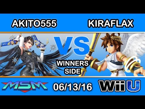 MSM 54 - A2S | Akito555 (Bayonetta) Vs. Ronin | Kiraflax (Pit, ROB)