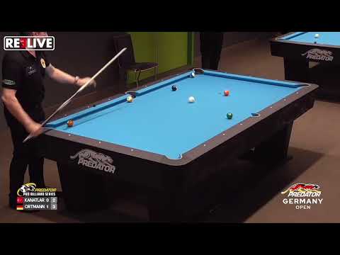 Oliver Ortmann vs. Saki Kanatlar | 2022 Predator Germany Open powered by REELIVE 06-2022