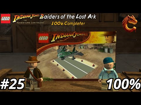 LEGO Indiana Jones 2 100% Walkthrough Part 25 Raiders of the Lost Ark Hub Collectibles