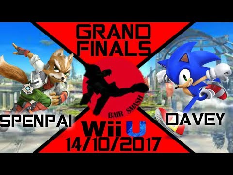 Bair Smash 17 Grand Finals - YTS | Spenpai (Fox) Vs. YTS | SSJDavey (Sonic) - Smash Wii U
