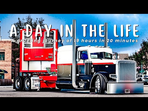 Trucking From Bozeman to Ogden - Peterbilt 379 - Heavy Reefer Hauler - American Truck Simulator