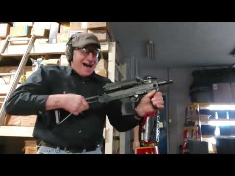 100 rounds through a Calico  Full Auto