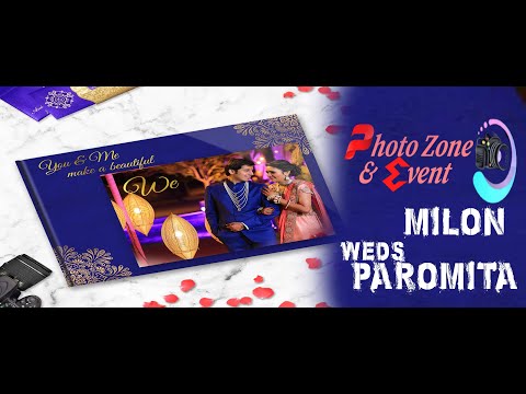 2021 new indian Wedding photography#Paromita Weds Milon, Albam , design.........photozone presants