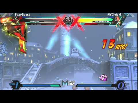 UMVC3: NYChris G vs SexyBeast - Alpha Clash 10