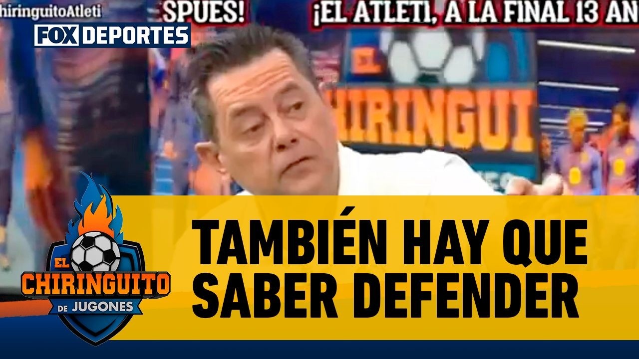 😉 "TAMBIÉN HAY QUE SABER DEFENDER" | Tomás Roncero sobre el Barcelona vs Atlético | El Chiringuito