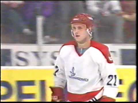 1989 CSKA (Moscow, USSR) - SC Bern (Switzerland) 13-5 Hockey. The Cup Of The European Champions.