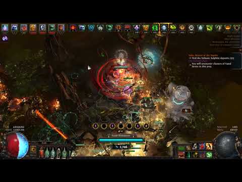 Juiced Minotaur Path of Exile 3.8 Exploding Bees of DOOM! | SRS CWC Cyclone Necro ft. Tavukai EP7