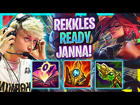 REKKLES IS READY TO PLAY JANNA SUPPORT! | Rekkles Plays Janna Support vs Soraka! | Season 2022