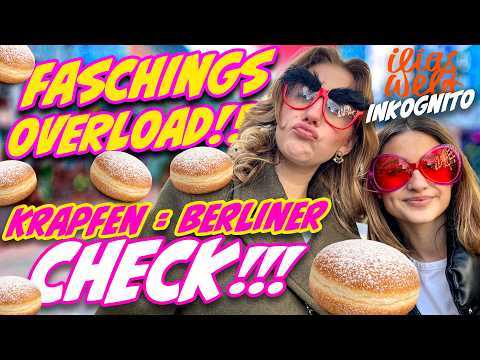 ILIAS WELT 😋🥸 *Faschings-KRAPFEN-CHECK*