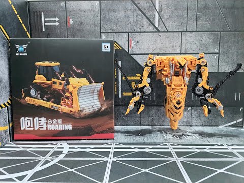 Aoyi Mech - Roaring AKA "KO Transformers Skipjack" - Quick Review and Transform