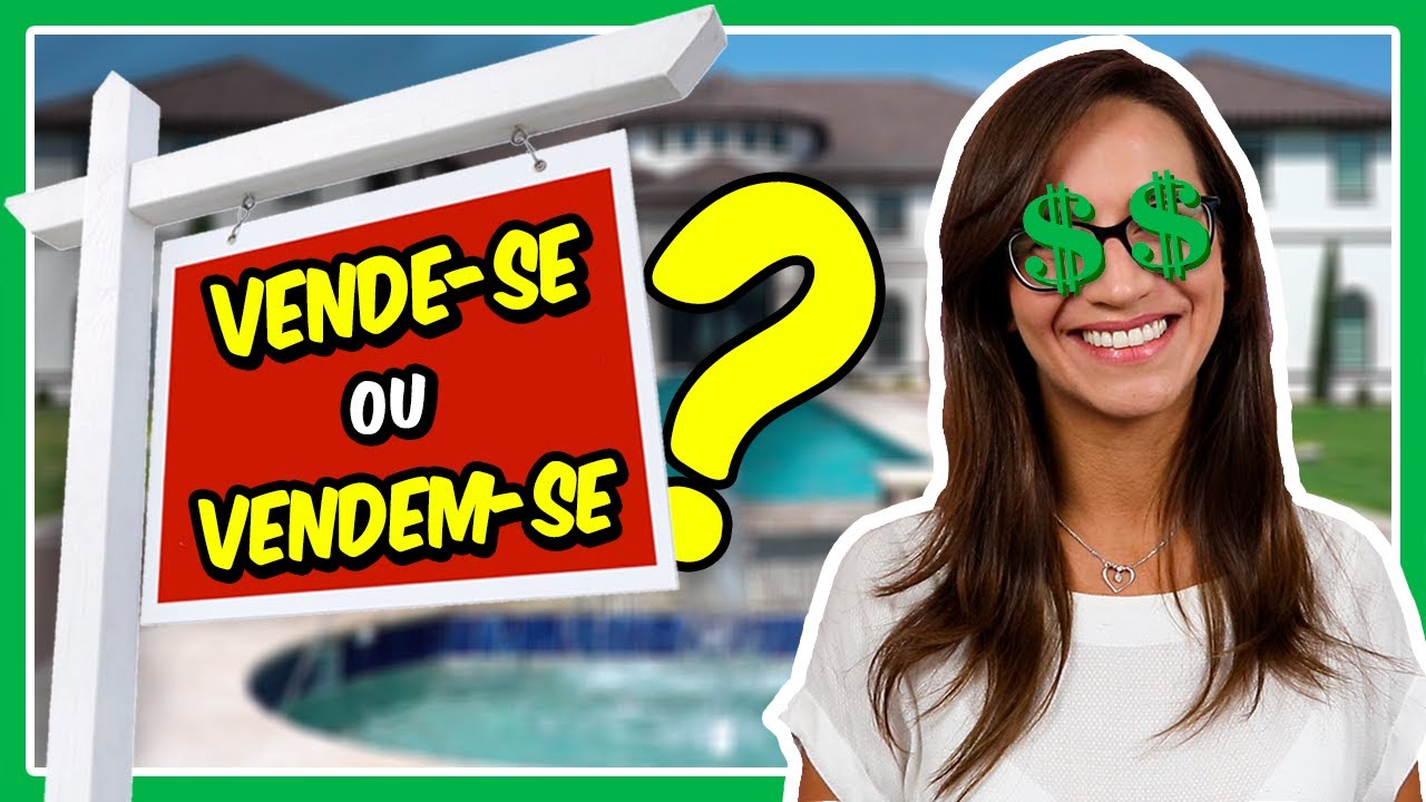 VENDE-SE ou VENDEM-SE? ALUGA-SE ou ALUGAM-SE? | Entenda a VOZ PASSIVA SINTÉTICA! || Prof. Letícia