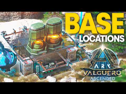 TOP 10 BEST PVP Base Locations on VALGUERO! | ARK: Survival Ascended