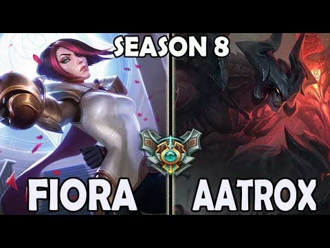 Best Fiora Korea vs Aatrox TOP Ranked Master