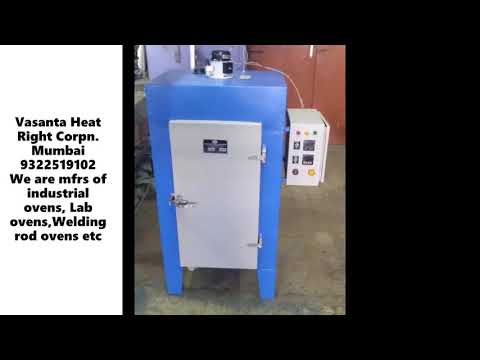 Mild steel hot air circulating drying oven, square