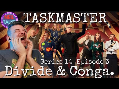 Sabotage!!  TASKMASTER Series 14 Episode 3 Reaction!! - "Dafty in the Middle."