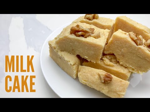 Easy Eid Milk Cake / Malai Barfi | Easy Dessert Recipes || Najma's Kitchen