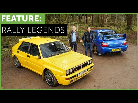 Lancia Delta Integrale - Subaru Impreza WRX STI - Colin McRae Prodrive. WRC History w/ Tiff Needell