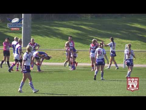 2017 Newcastle RL Round 14 Ladies League Tag Highlights - Central Newcastle v Kurri Kurri Bulldogs