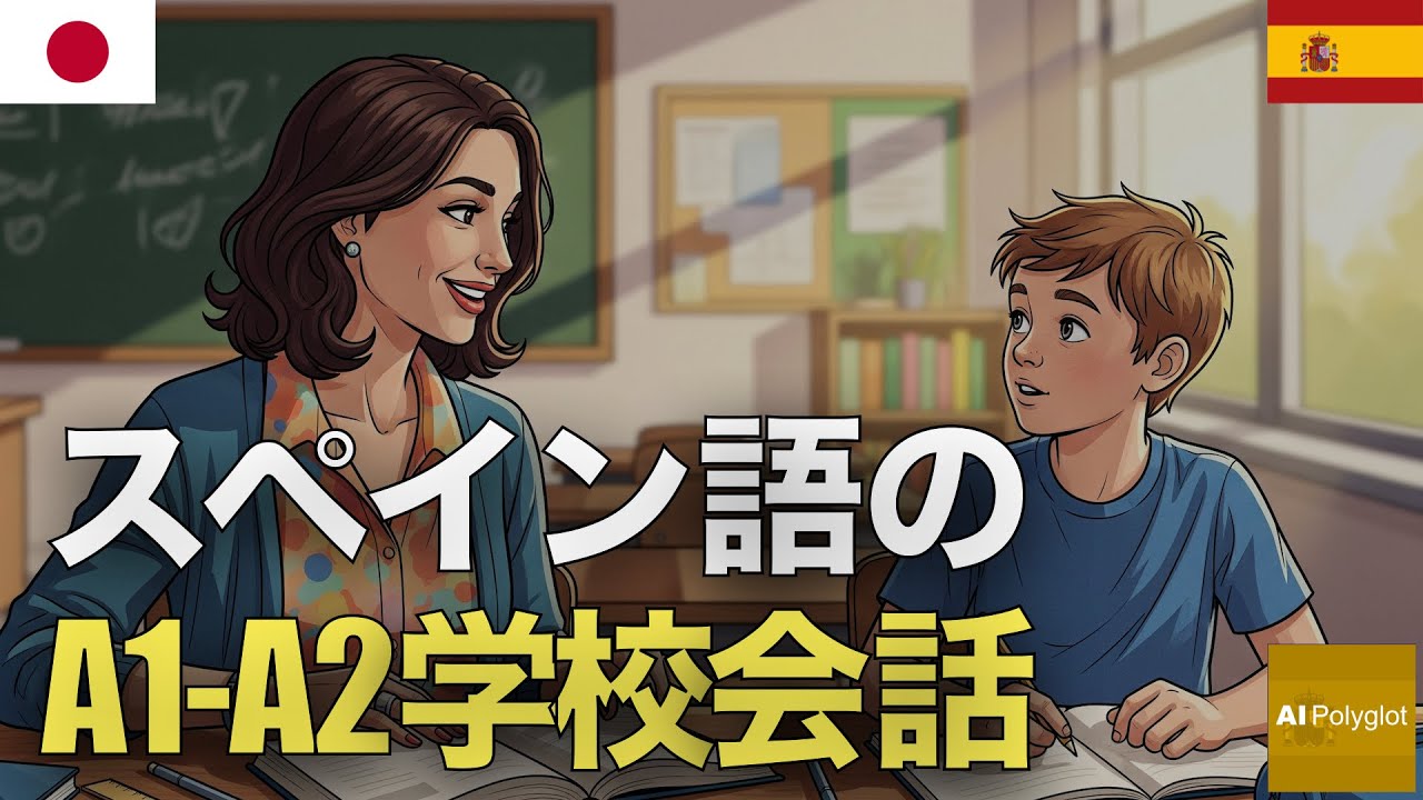 スペイン語のA1-A2学校会話 | 聞き流し | Spanish | 旅行必須 episode artwork