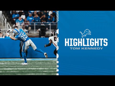 Tom Kennedy Highlights - Lions vs. Falcons Preseason Game One