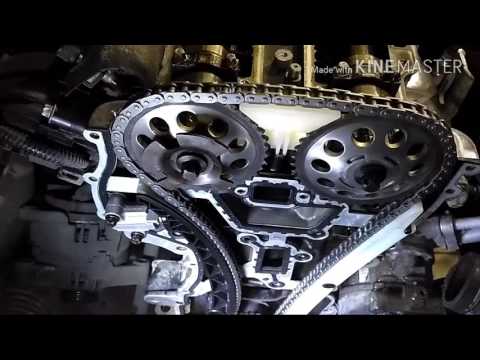 Замена цепи ГРМ Opel Corsa D 1.2