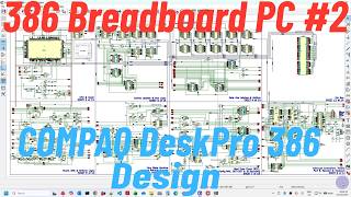 386 Breadboard PC #2 COMPAQ DeskPro 386 Design
