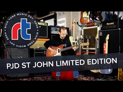 Rich Tone Music: PJD St. John Limited Edition, BK Pickups - Cherry Burst