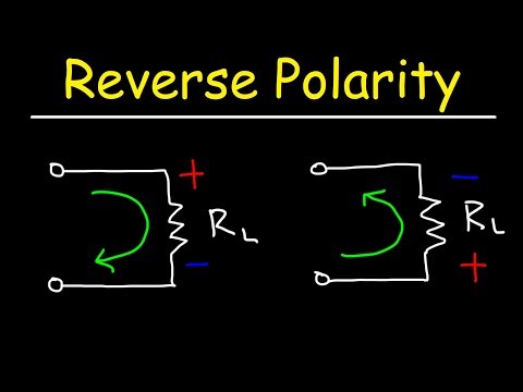 DC to AC Reverse Polarity Using Capacitors, Inductors, & Transformers
