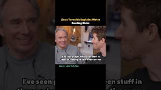 Linus Torvalds Explains Water Cooling Risks #shorts #linux #programming #raspberrypi