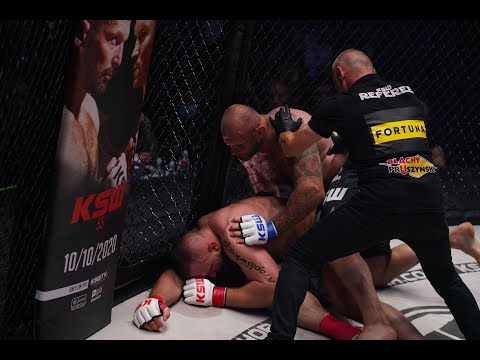 KSW 54: MICHAŁ KITA ŚCINA Z NÓG ANDRYSZAKA! BRUTALNY NOKAUT W PIERWSZEJ RUNDZIE!