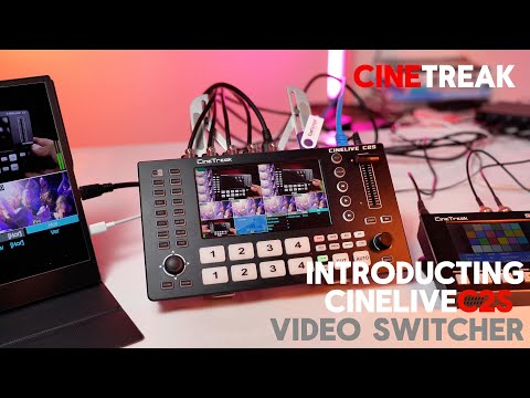 CineTreak C2S – The Only Switcher You'll Ever Need | 8-Channel HDMI & SDI | Super Source