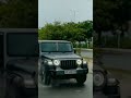 Mahindra Thar Drive In Rain ️ Shorts Viral 4wd Thar