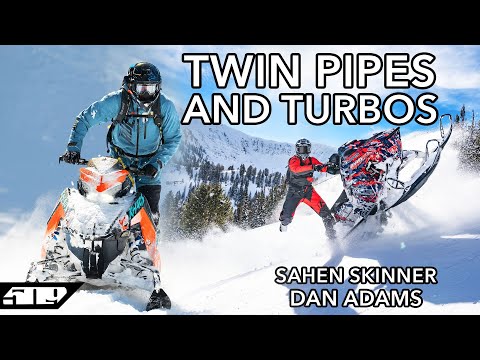 Day in The Life of A Full Time Snowmobile Guide and MOD SLEDS! - Sahen Skinner and Dan Adams