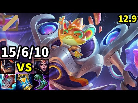 Rumble Mid vs Leblanc - KR Master | Patch 12.9