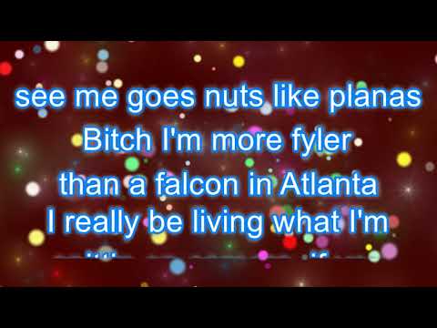 Sauce Walka x G$ Lil Ronnie - Aint Gangsta (LYRIC VIDEO)