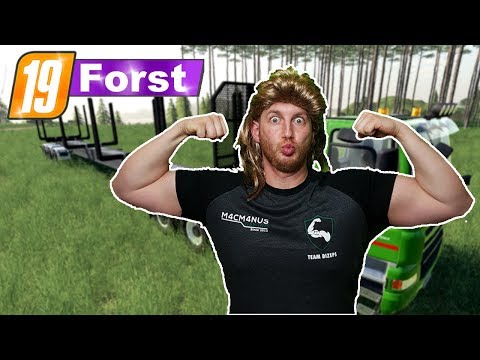 LS19 FORST #92 - LIEFERUNG, 20 Meter Forstanhänger | Landwirtschafts Simulator 19