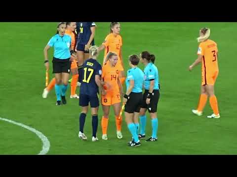 Euro 2022: Fulltime at Sweden vs Netherlands