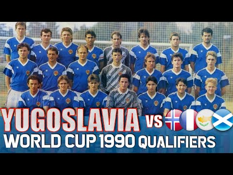 Yugoslavia World Cup 1990 Qualification All Matches Highlights | Road to Italy
