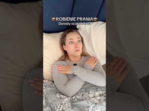POV: Robienie PRANIA 🧺 Dorosły vs nastolatek z @nicoleweclawiak  😅 #rodzina#komedia#śmieszne