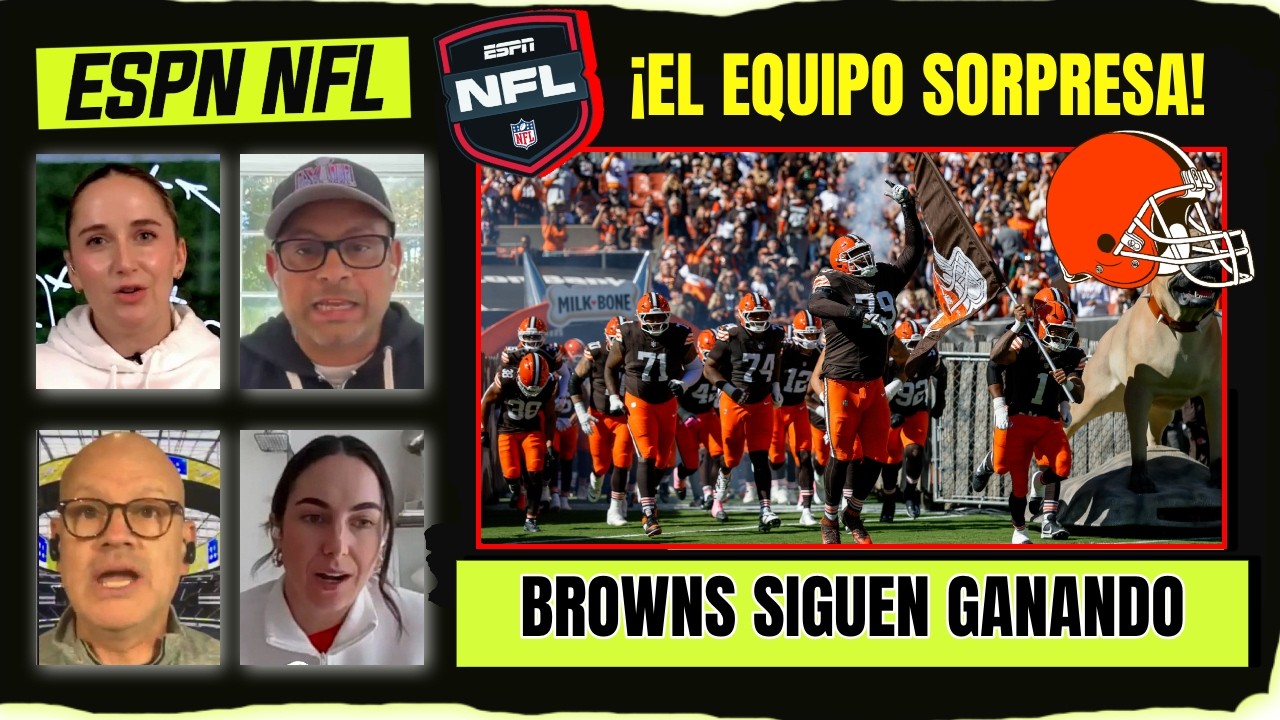 BROWNS están SORPRENDIENDO a la NFL PERO ¿Les alcanzará con la defensa? | ESPN NFL