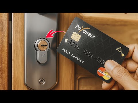 Emergency Method to Open a Door Without a Key! Quick & Easy with a Credit Card