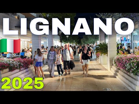Lignano Sabbiadoro,  Italy 2025 🇮🇹 Urlaub in Lignano Sabbiadoro Italien 4K UHD 