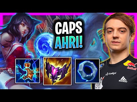 CAPS CHILLING WITH AHRI! | G2 Caps Plays Ahri Mid vs Ryze!  Season 2024