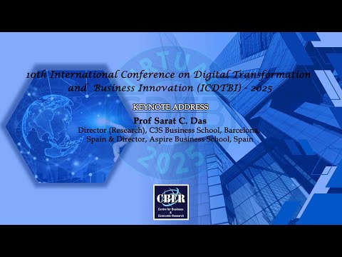 ICDTBI - 2025, Keynote Address: Prof Sarat C Das