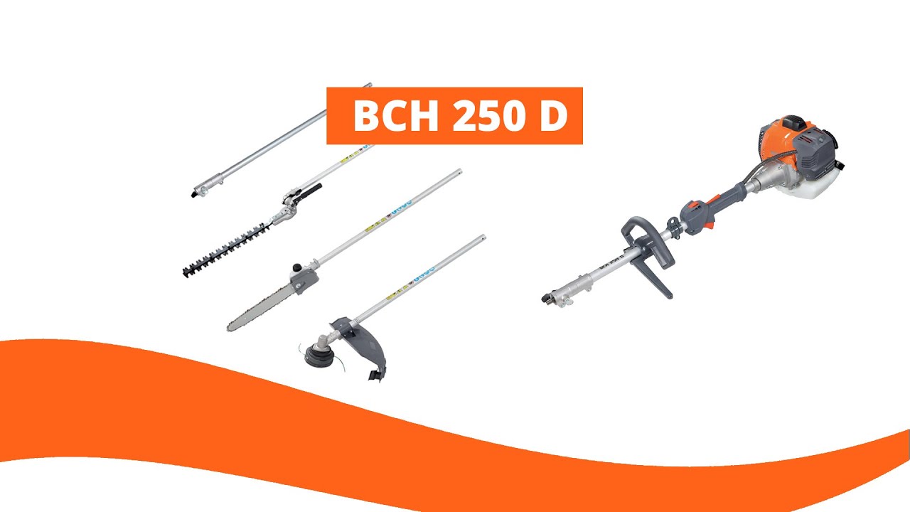 BCH 250 D - Kit con motore e 4 applicazioni