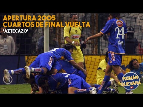 ¡AZTECAZO! América vs Tigres 1-4 Quarterfinals Second Leg Apertura 2005 Liga MX