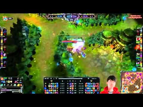 SKT T1 Faker - Jayce vs Orianna - Highlights- Mid Lane - KDA 14/6/6